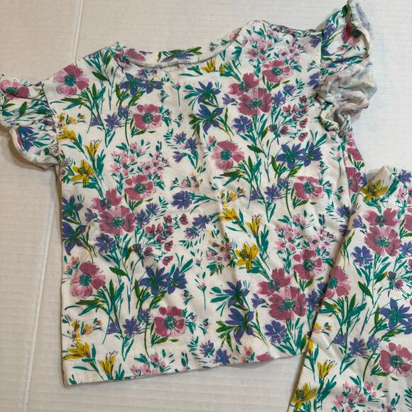 Baby Gap Floral outfit sz 12-18 m Matching Set Two Piece Baby Girl Outfit - Picture 6 of 7